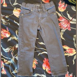 Grey Gymboree toddler skinny jeans